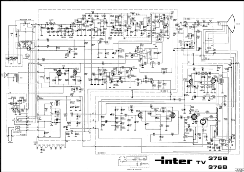 TV-375-B; Inter Electrónica, S (ID = 2526906) Télévision