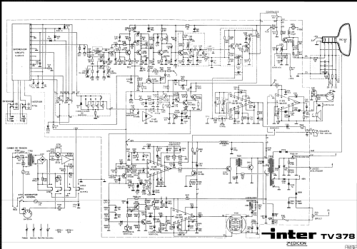 TV-378; Inter Electrónica, S (ID = 2528300) Télévision