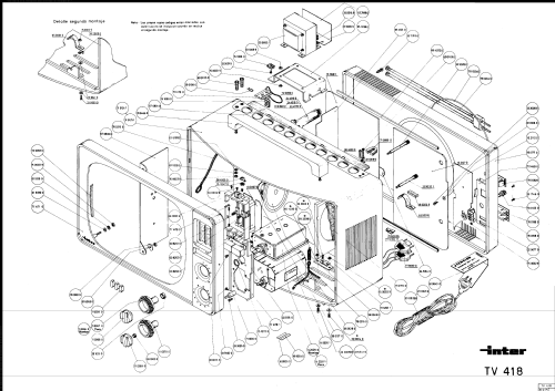 TV-418; Inter Electrónica, S (ID = 2534536) Television