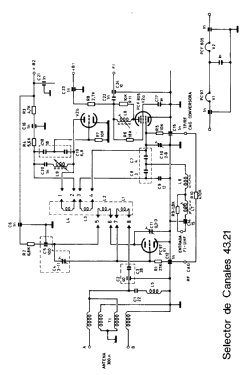 VHF Selector de Canales - Channel Selector / Tuner 43.21; Inter Electrónica, S (ID = 2781491) Adaptor