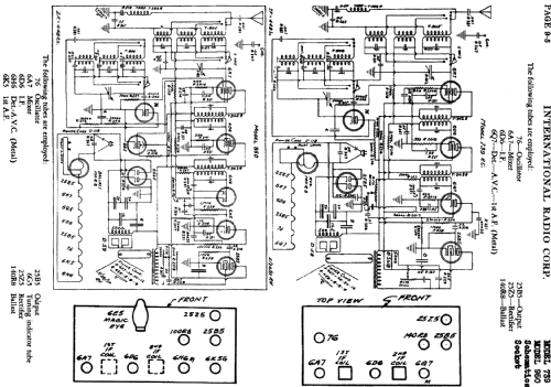 Kadette 950 ; International Radio (ID = 617560) Radio