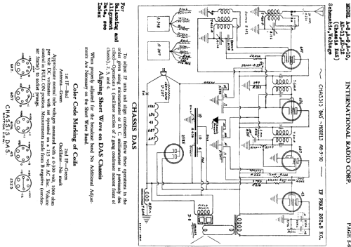 A-8 Ch= DAS; International Radio (ID = 617418) Radio