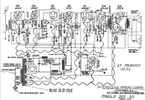 520 Ch= 2035; Interocean Radio (ID = 500854) Radio