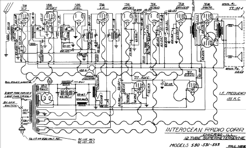 530 Ch= 2038; Interocean Radio (ID = 500856) Radio