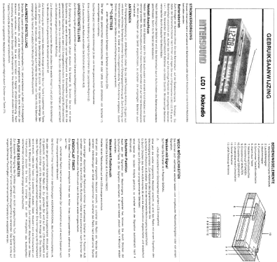 Clock Radio LCD I ; Intersound brand (ID = 2664384) Radio