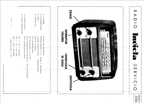 Bombay 5306; Invicta Radio, (ID = 617745) Radio