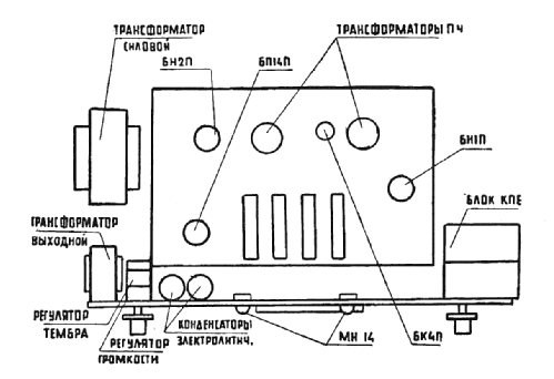 Rekord - Рекорд 61M2 - 61М2; Irkutsk Radio Works (ID = 1693539) Radio