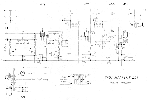 Iron Imposant 427; Iron-Radio, Ing. (ID = 11709) Radio