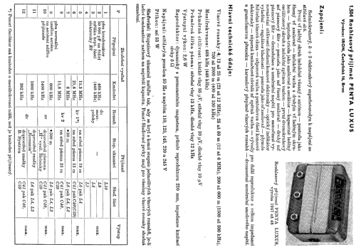 Penta Luxus ; Iron-Radio, Ing. (ID = 94287) Radio