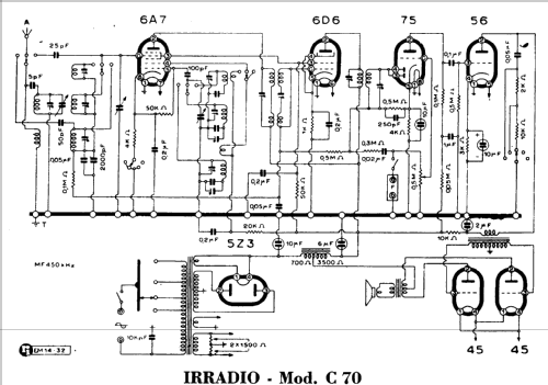 C70; Irradio; Milano (ID = 962817) Radio