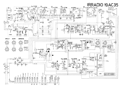 Televisore 19AC35; Irradio; Milano (ID = 2839909) Television