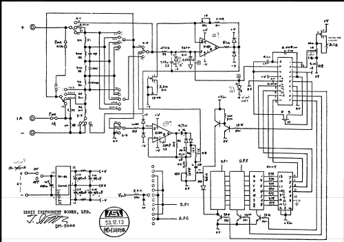 Digital Multimeter DM 3000; ISI Teston; Ishii (ID = 2540160) Equipment