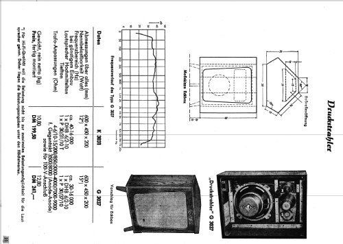 G3037; Isophon, E. Fritz & (ID = 1957785) Speaker-P
