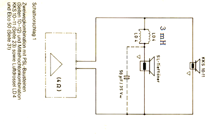 Mittel-/Hochton-Kombination KKS 10-11; Isophon, E. Fritz & (ID = 2045766) Lautspr.-K