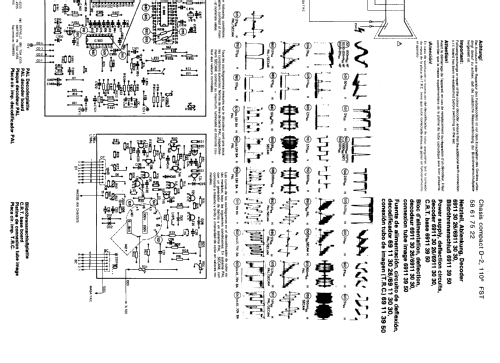 Chasis Compacto Stereo Ch= 2 110º FST; ITT Audiovisión, (ID = 2605871) Television