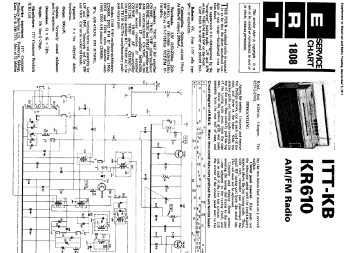 KR610; ITT-KB; Foots Cray, (ID = 2306980) Radio