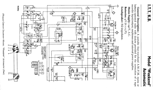 Weekend automatic ; ITT-KB; Foots Cray, (ID = 1758311) Radio