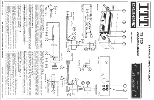Cassette-Stereo TS-720 Ch=2880201; ITT Schaub-Lorenz (ID = 357657) Autoradio