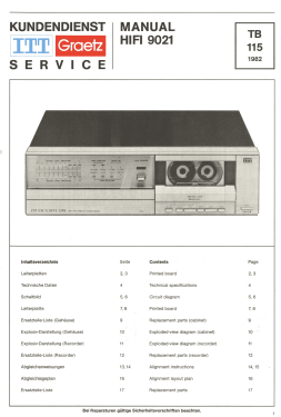 Exclusive-Line 90 9021; ITT Schaub-Lorenz (ID = 2756752) Reg-Riprod