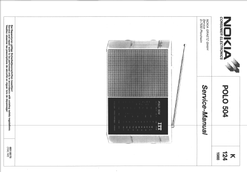 Polo 504 - 5510 83 40; ITT nicht Schaub, (ID = 1079010) Radio