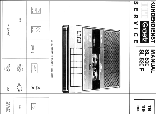 SL520; ITT Schaub-Lorenz (ID = 349701) R-Player