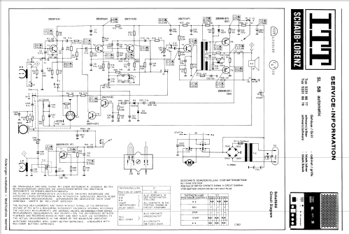 SL58 Automatic; ITT Schaub-Lorenz (ID = 368660) R-Player