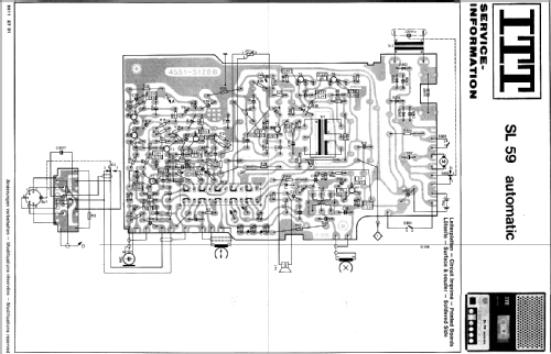 SL-59 Automatic; ITT Schaub-Lorenz (ID = 872194) R-Player