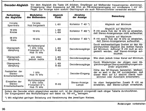 stereo 4000 Gehäuse: 52540101 / 52540103 / 52540105; Schaub und Schaub- (ID = 1987798) Radio