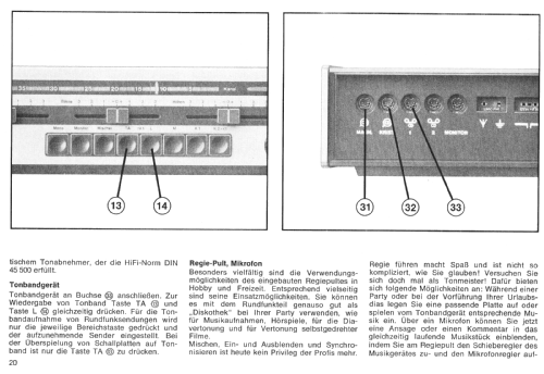 Stereo 4500 HiFi Regie; ITT Schaub-Lorenz (ID = 3049889) Radio