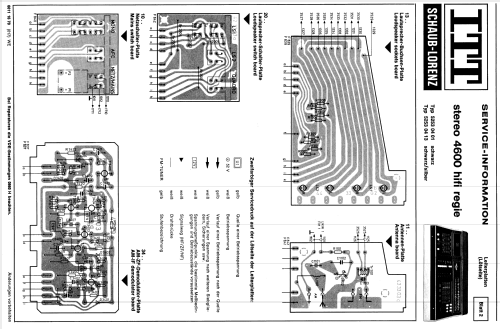 Stereo 4600 HiFi Regie 52530401; ITT Schaub-Lorenz (ID = 2633417) Radio