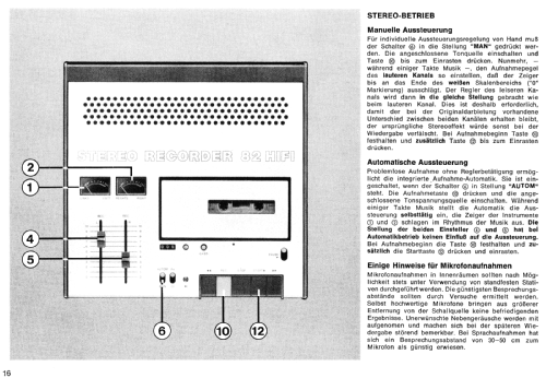 Stereo Recorder 82 HiFi; ITT Schaub-Lorenz (ID = 3049678) Sonido-V