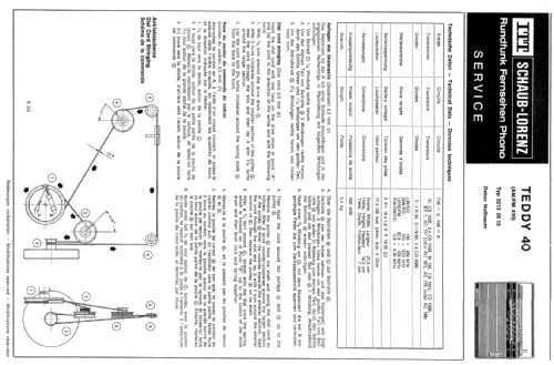 TEDDY 40 52130515; ITT Schaub-Lorenz (ID = 71766) Radio