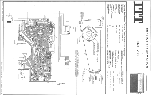 Tiny 200; ITT Schaub-Lorenz (ID = 408432) Radio