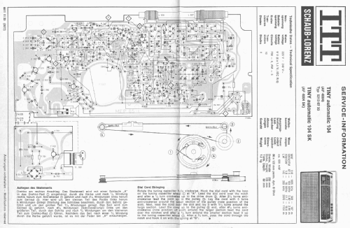 TINY automatic 104; ITT Schaub-Lorenz (ID = 96051) Radio