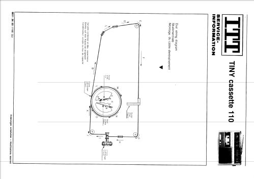 TINY cassette 110L; ITT Schaub-Lorenz (ID = 97364) Radio