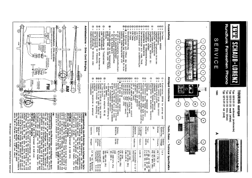 TOURING europa 52150121 anthrazit; ITT Schaub-Lorenz (ID = 88330) Radio