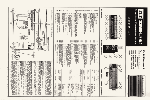 TOURING europa S 52150195; ITT Schaub-Lorenz (ID = 2492098) Radio