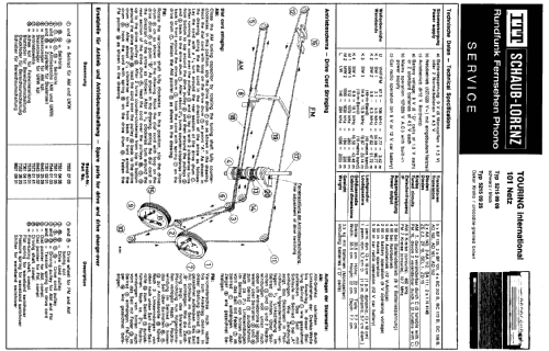 Touring international 101 Netz 521509-09; ITT Schaub-Lorenz (ID = 98508) Radio