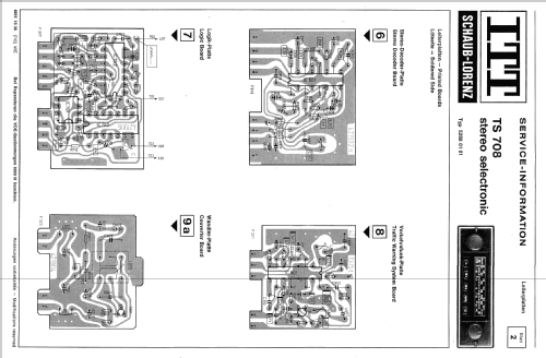 TS708 5288 01 01; ITT Schaub-Lorenz (ID = 2627458) Car Radio