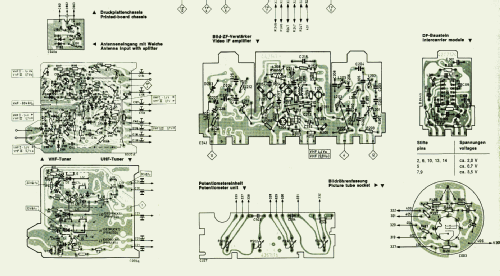 Weltecho Electronic 1350, 1356, 1358; ITT Schaub-Lorenz (ID = 1382646) Télévision