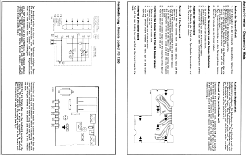 Weltecho Electronic 1459; ITT Schaub-Lorenz (ID = 523876) Télévision