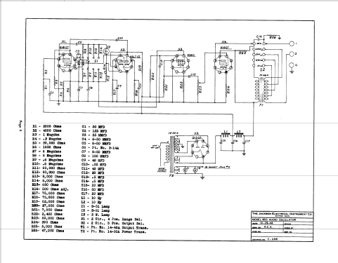 655 Audio Oscillator; Jackson The (ID = 1944573) Ausrüstung