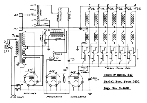Test Oscillator Model 640; Jackson The (ID = 1961230) Equipment