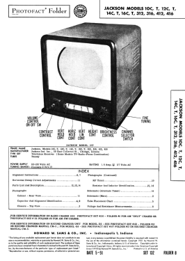 14T; Jackson Industries (ID = 2918918) Television