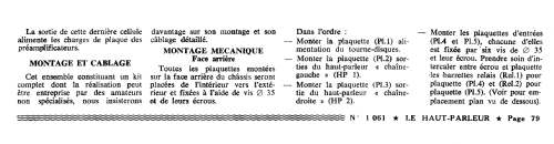 Amplificateur stéréophonique J2-3; Jason France; Paris (ID = 2742081) Ampl/Mixer