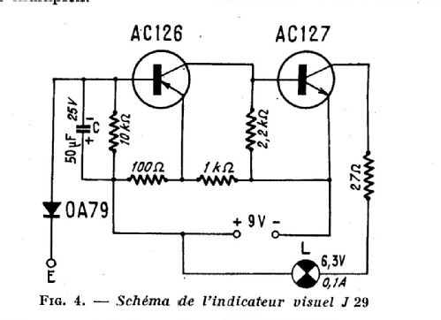 Module indicateur stéréo J29; Jason France; Paris (ID = 2755147) mod-past25