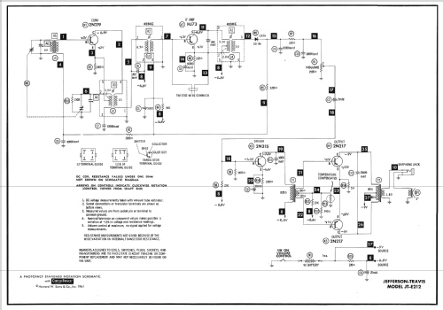 Transistor 5 JT-E 212; Jefferson Travis (ID = 678614) Radio