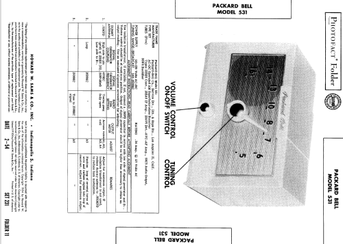 Hotel Radio 531 ; Jet Sales Co., Jetco (ID = 1607005) Radio