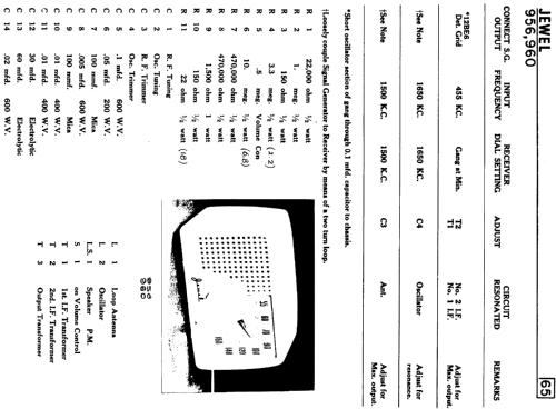 956 ; Jewel Radio Co. Of (ID = 763517) Radio