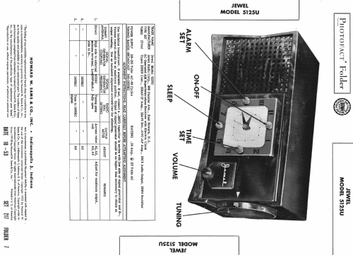 5125-U ; Jewel Radio Corp.; (ID = 982053) Radio